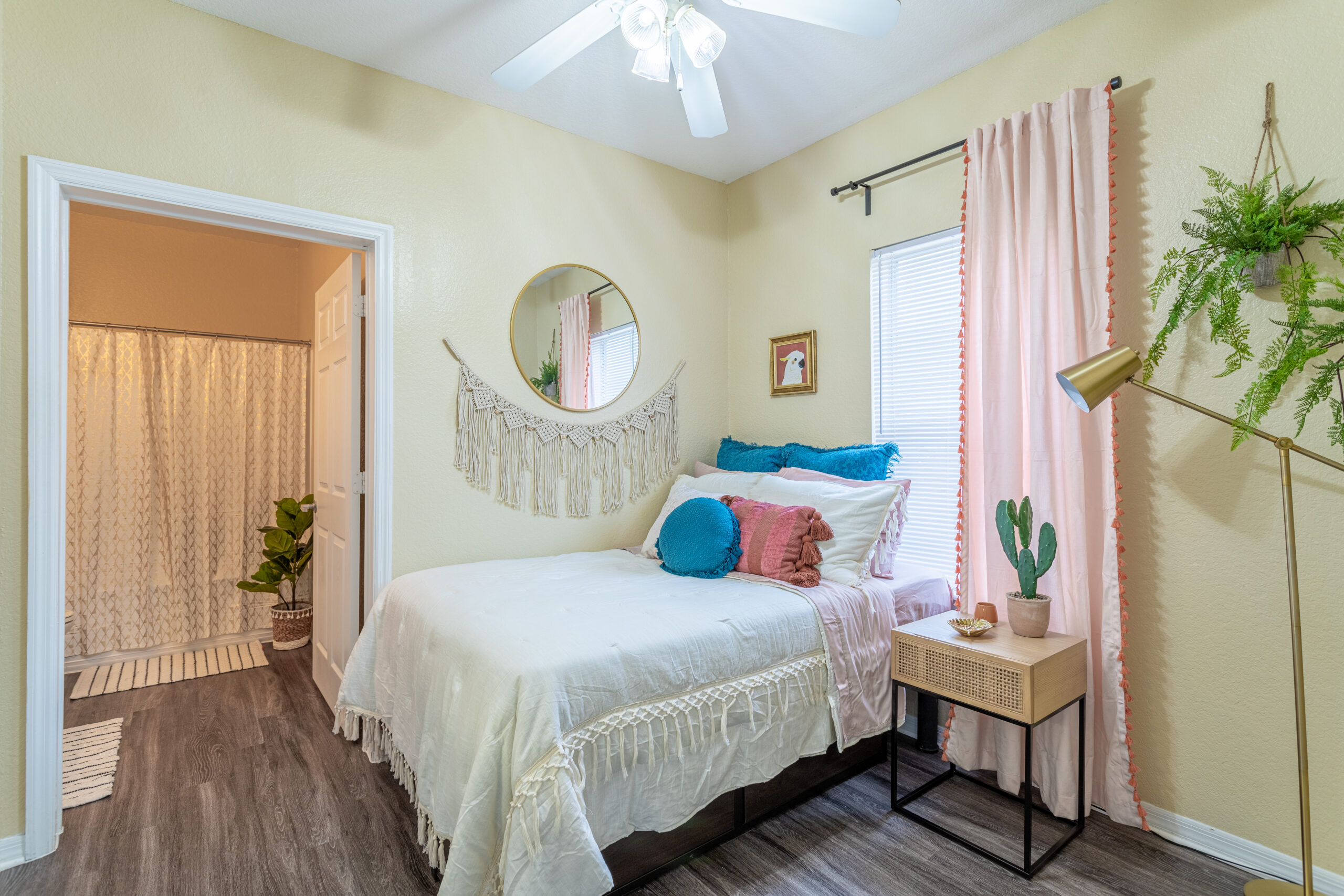 Furnished bedroom