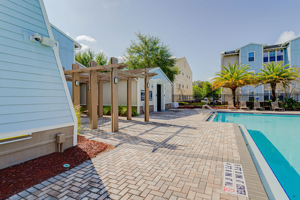 Resort-style pool