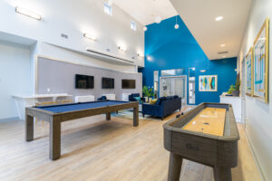 Game Room at Hawks Landing Apartments